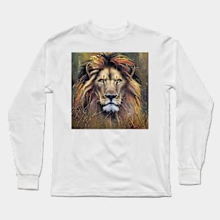 wild lion Long Sleeve T-Shirt